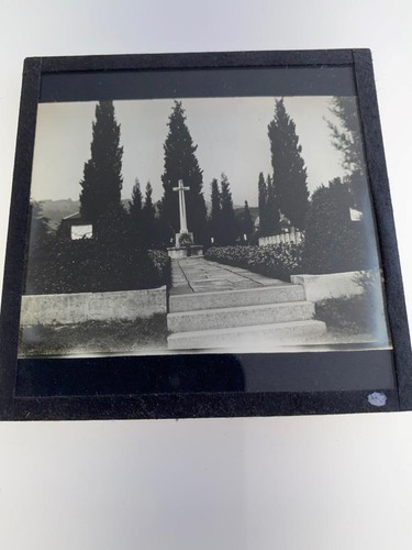 Magic lantern slide british - magic,