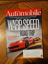 Automobile Magazine May 2015 Corvette Z06 vs McLaren 650S Mazda Miata VW Golf R 