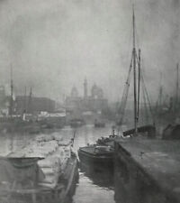 Study of Hull docks 1908 by Frank Meadow Sutcliffe 1853-1941