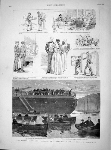 Original old antique print - original,