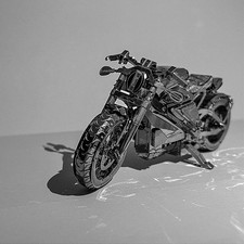 3D Metal Motorcycle Puzzle Kit