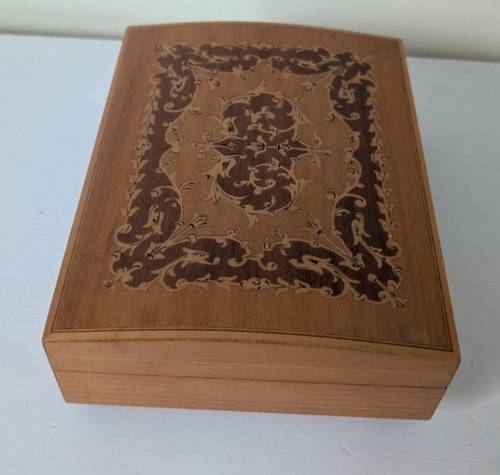 Vintage wooden sorrento inlaid - sorrento,