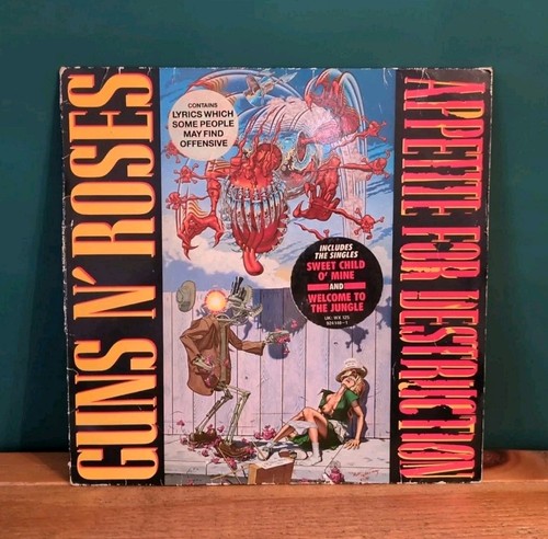 Guns roses appetite for - n',
