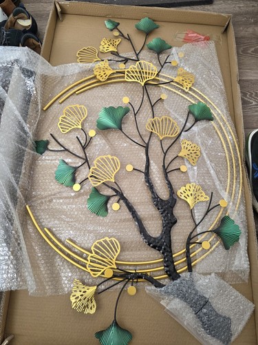 Ainydie luxury metal ginkgo - ainydie,