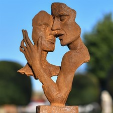 Abstract Faces Cast Iron