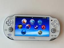Sony Playstation PS Vita Console White OLED 1000 Tested 8GB Memory A Grade VGC