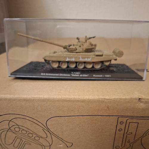 Deagostini model tanks 72m1 - model, t-72m1