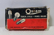 Vintage Boxes of 7 Osram Bulbs