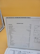 1988 klm ford econoline van - ford,