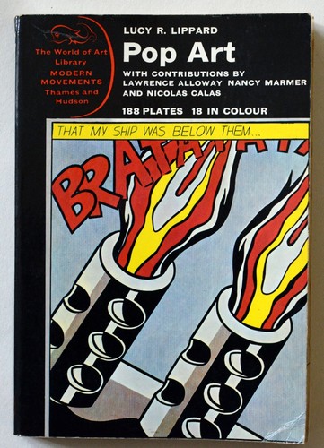 Pop art book - art, lippard