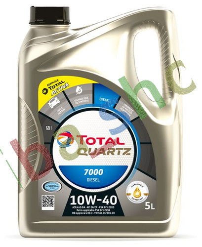 Engine oil quartz 10w40 api - engine,