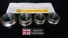 CBR954RR CBR900RR FIREBLADE 2002 - 2003  Captive wheel Spacers. Silver