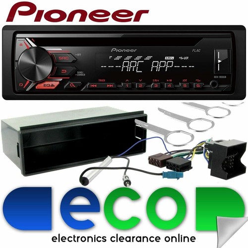 Pioneer mp3 aux usb stereo - cd,