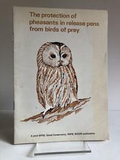 SCARCE "The Protection of Pheasants in Release Pens from Birds" vintage booklet