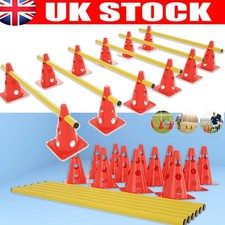 Agility Set Jump Training Equipment Speed Jumping Hurdle Cones System Football