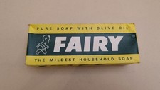 Vintage Fairy 2 x Large Bars Mildest Green Household Soap - Unopened! Yellow Box