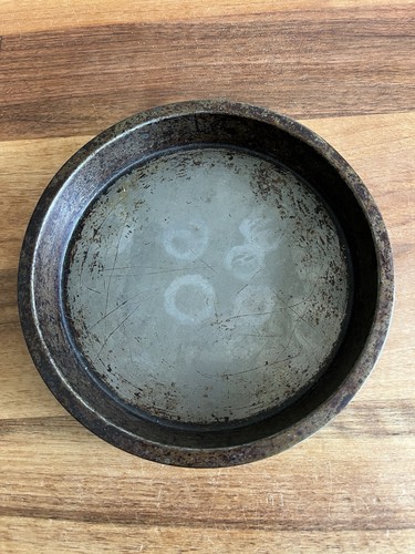 Vintage cake flan - vintage, tin