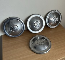 4 x Morris Minor 9” Hub Wheel Caps Trims Classic Vintage Car