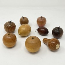 Hand Turned Fruit By A