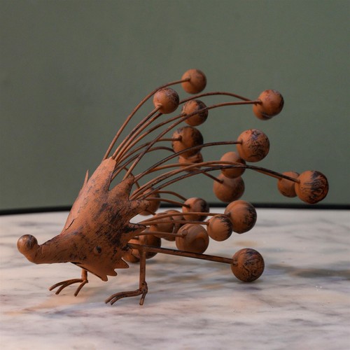 Rustic hedgehog garden - rustic,