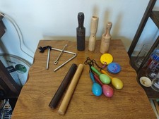 Smooth shakers, Wood Handheld