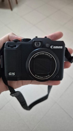 Canon powershot g15 1mp - powershot, 12.1mp