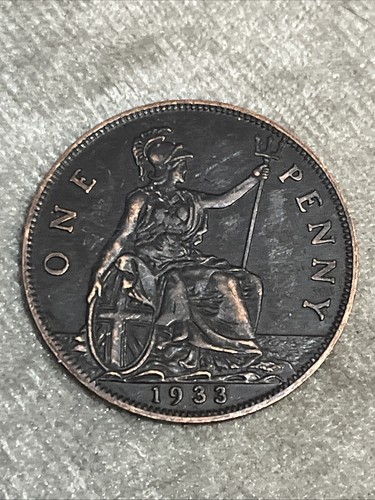 1933 restrike british one - restrike,