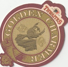 BEER MAT - THWAITES BREWERY - GOLDEN CHARMER - (Cat No 101) - (1997)