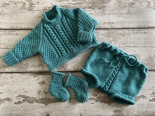 Baby knitting pattern 88 - pattern, dk