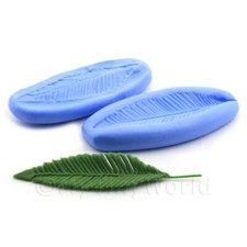 Dolls House Miniature 2 Part Huge Palm Frond Reusable Silicone Mould