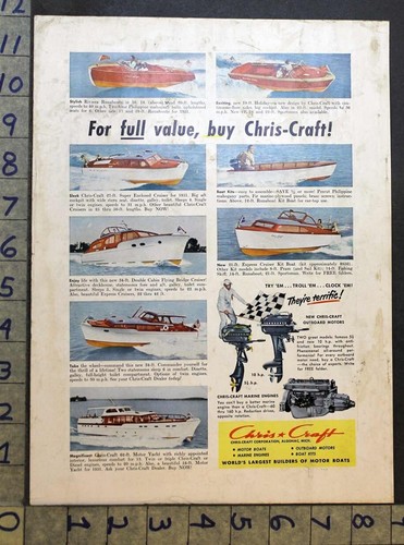 1951 chris craft - 1951, motorboat