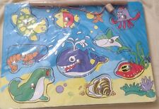 child's magnetic fishing game