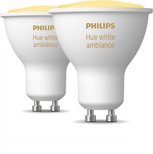 2x Philips Hue GU10 White