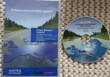 PEUGEOT NAVIGATION MAP CD DISC CARTOGRAPHIC UK IRL SAT NAV 2006/2007 NAVTEQ RT3