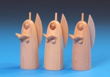 Wooden Nativity Scene The Halleluja Angels 6cm Set