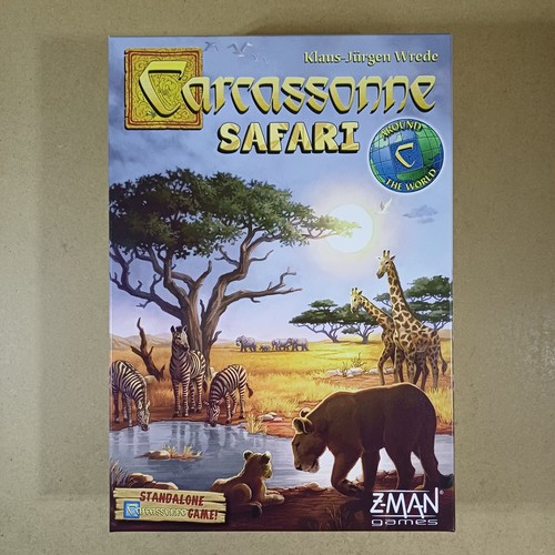 Carcassonne safari board game - safari,