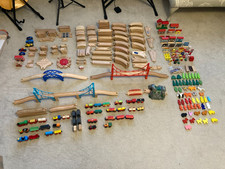 MEGA Wooden Train Set Bundle -