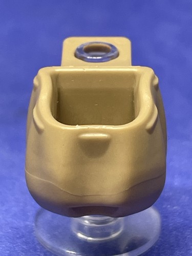 Lego mini figure dark - mini, tan