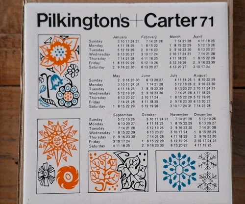 Vintage pilkington carter - vintage, +