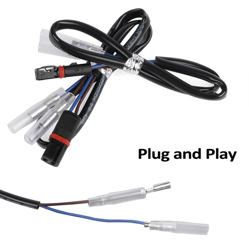 Front turn signal - adapter, plug