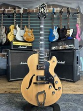 Hagstrom HJ500 Gloss Natural 2006 Hollow Body Electric Guitar