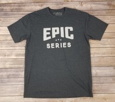 Clinch Gear T-Shirt Mens Size L Gray Shirt Sleeve Graphic Epic Series