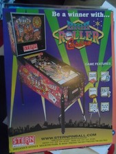 High Roller Casino Stern Pinball Flyer NOS