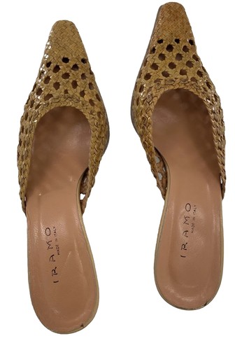 Iramo italy woven leather mule - iramo,