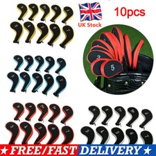 10PC Golf Iron Head Covers