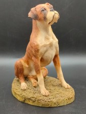 Boxer Dog Sitting Figurine ( Sherratt & Simpson )