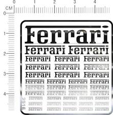 chrome decals Ferrari 2916 for
