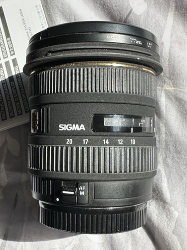 Sigma 20mm 0 - ex, f/4.0-5.6