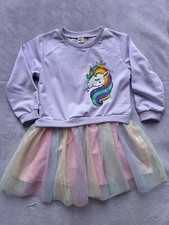 Girls' Unicorn Rainbow Long