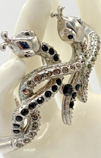 Silver Tone Double Headed